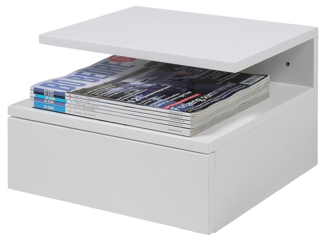 Table de nuit 'Järna' - Blanc