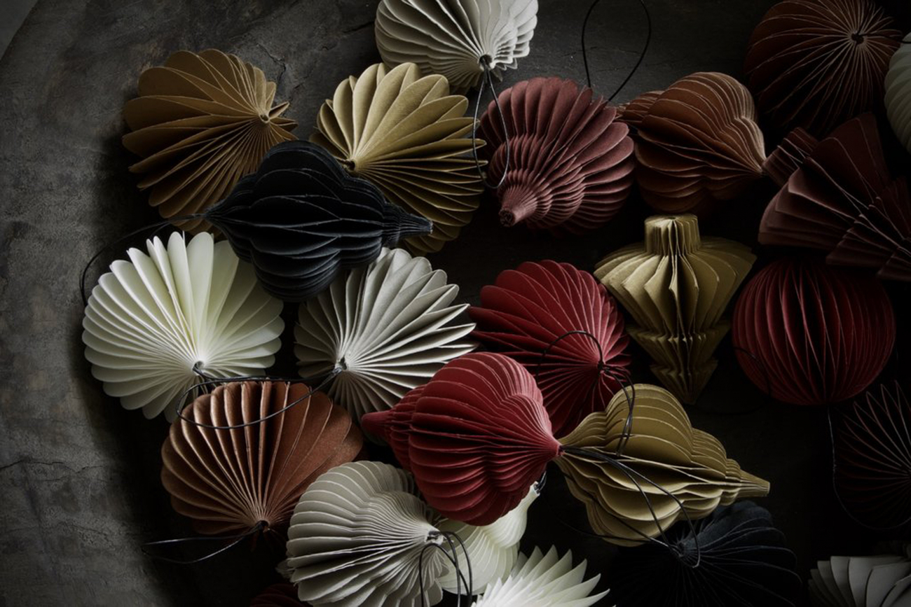 Ornement de Noël 'Tree' - Brun clair