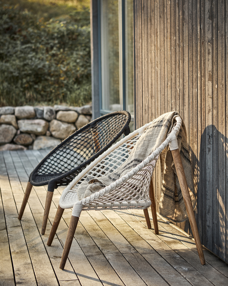 Chaise 'Elof' - Noir