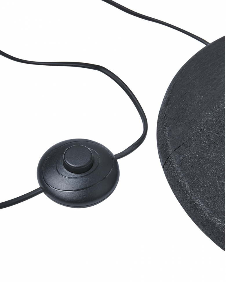 Pied de lampe 'Portland' - Noir