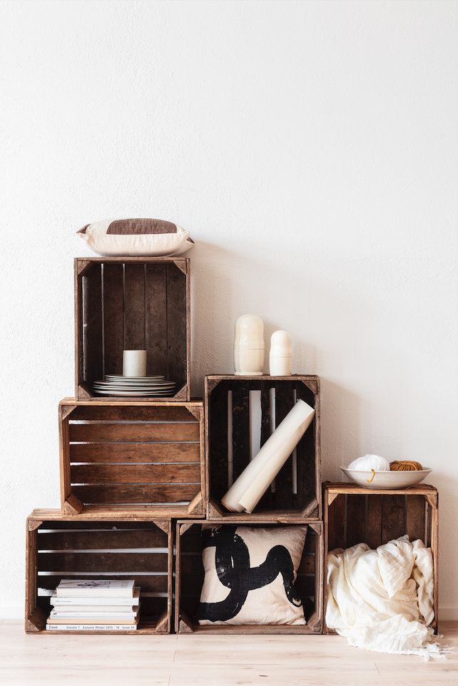 Boîte à pommes - Vintage