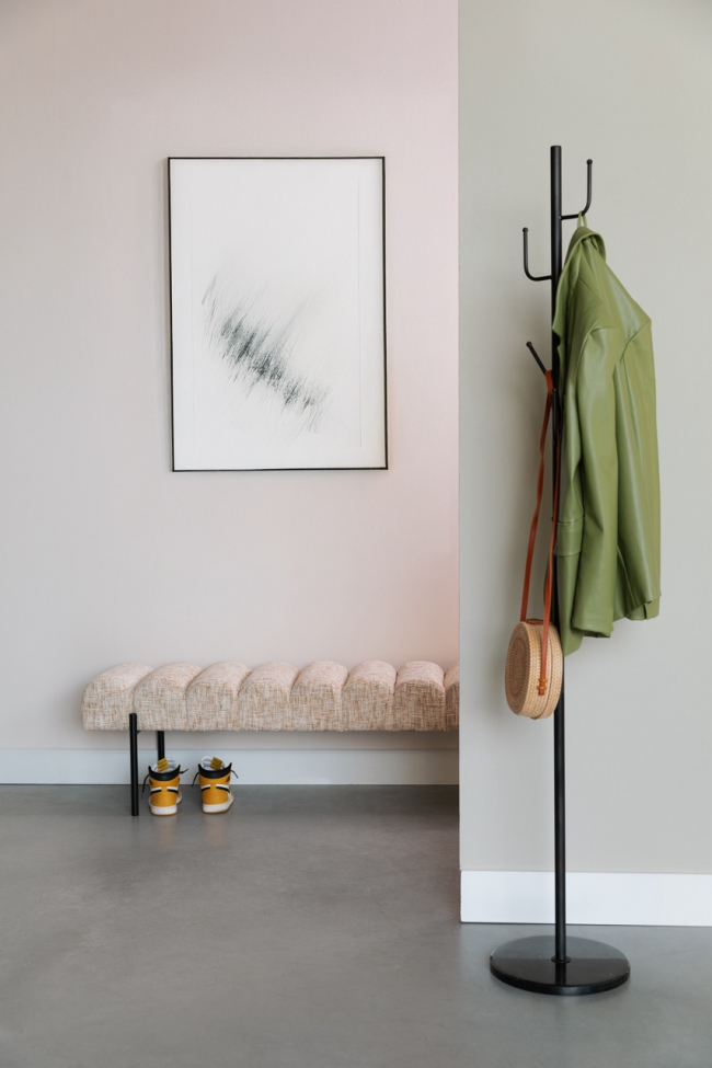 Banc 'Jethro' - Beige/Noir