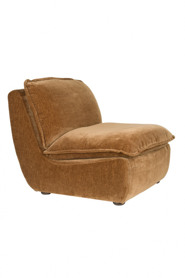 Fauteuil 'Radley' - Brun