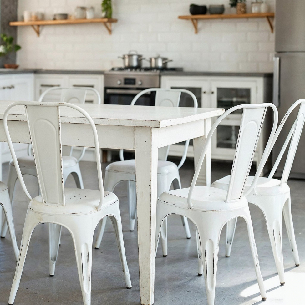 Chaise 'Montmartre' - Blanc