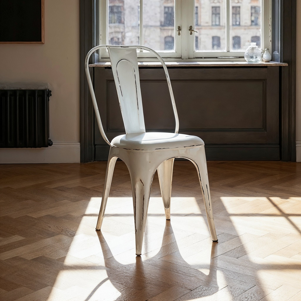 Chaise 'Montmartre' - Blanc