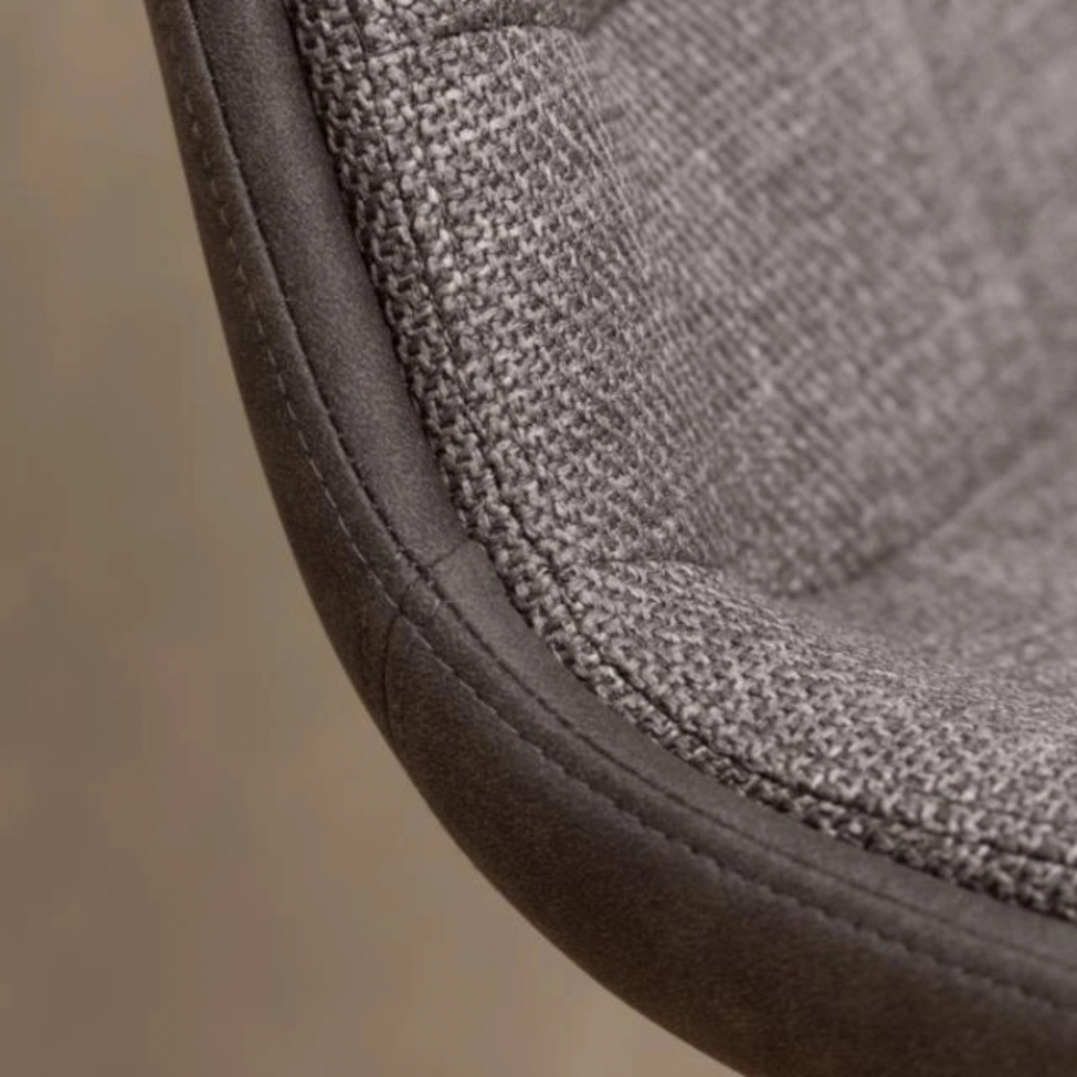 Tabouret de bar 'Väddö' - Gris