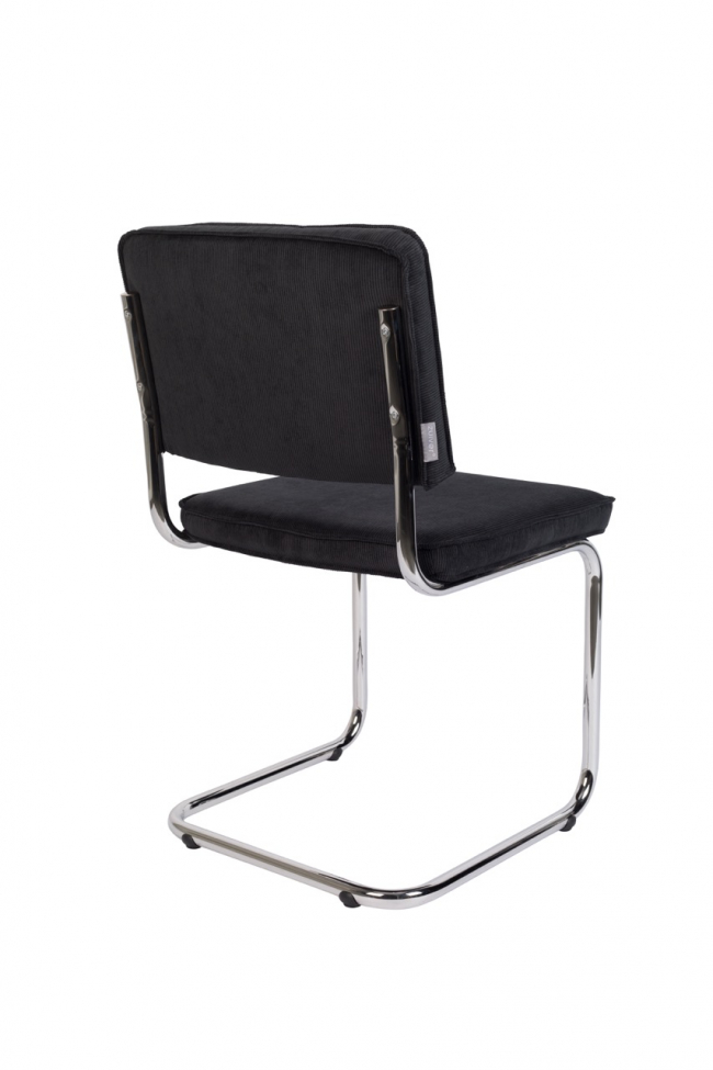 Chaise 'Ridge Rib' - Noir