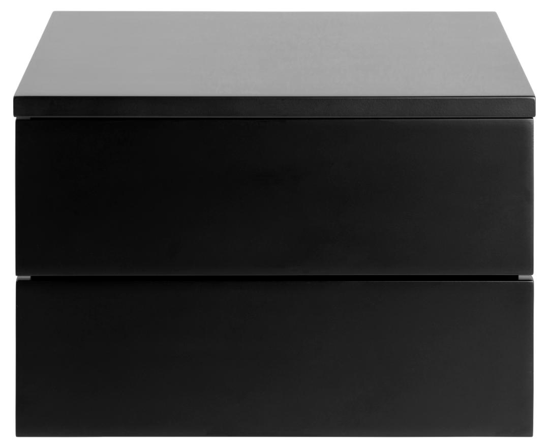 Table de nuit 'Falun' - Noir