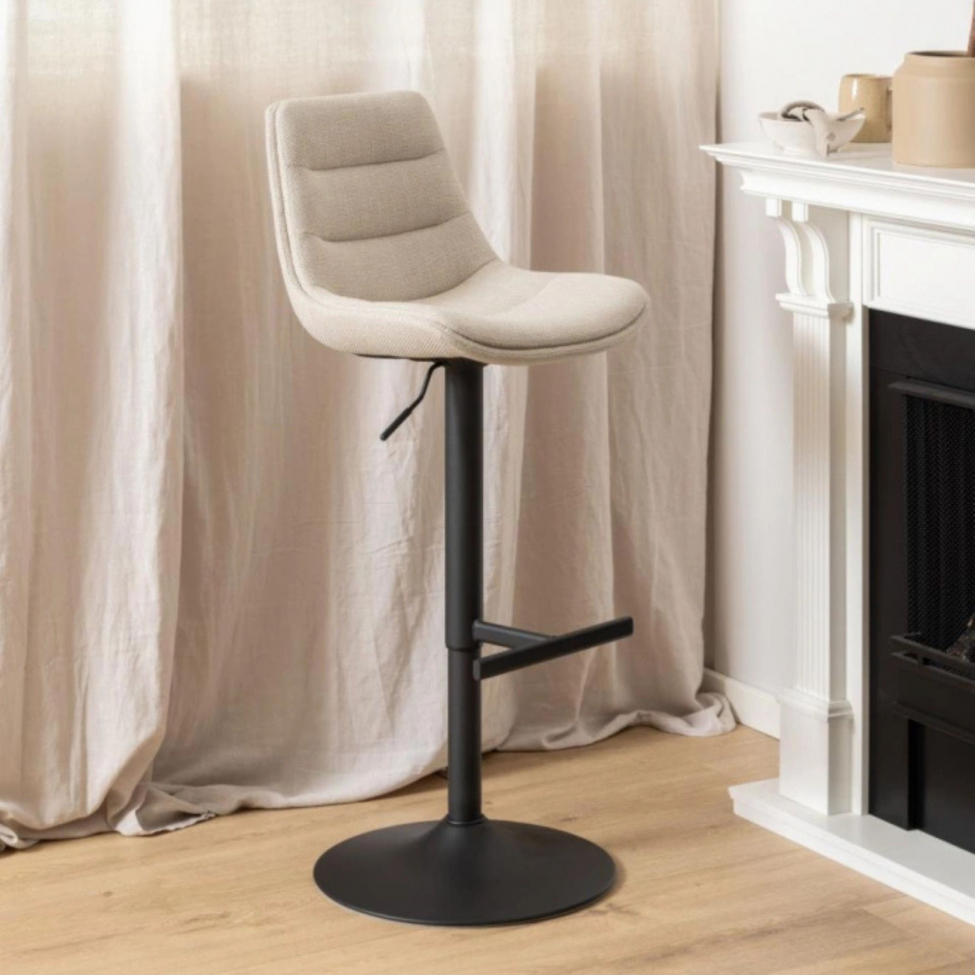 Tabouret 'Väddö' - Beige