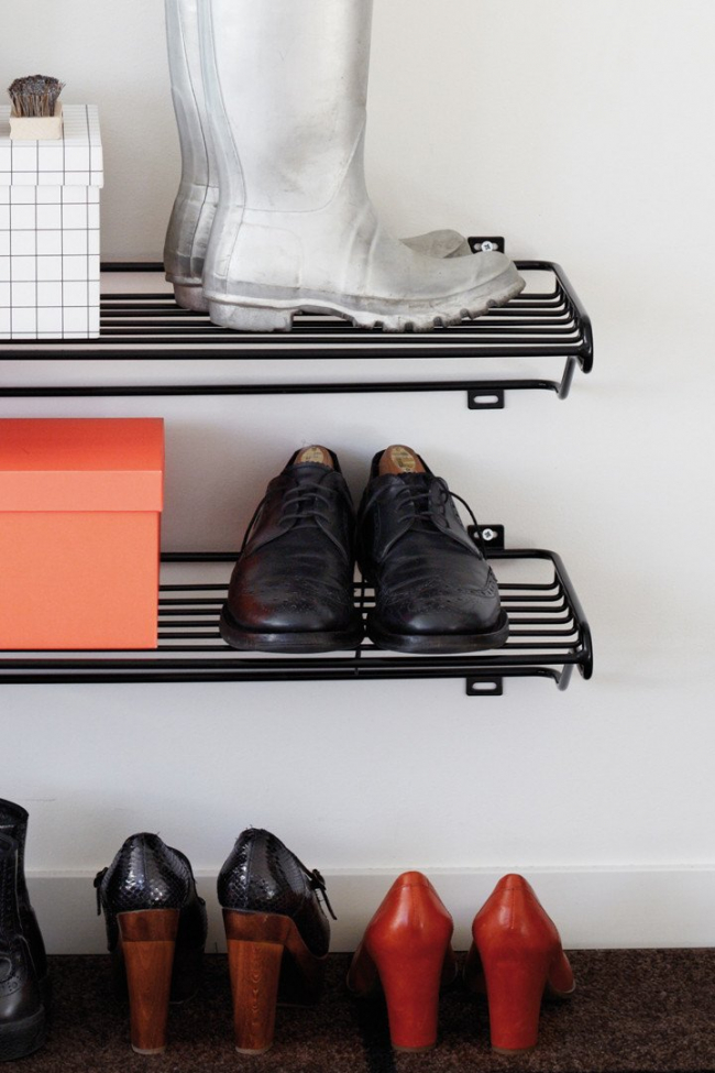 Étagère à chaussures 'Gill' - Noir