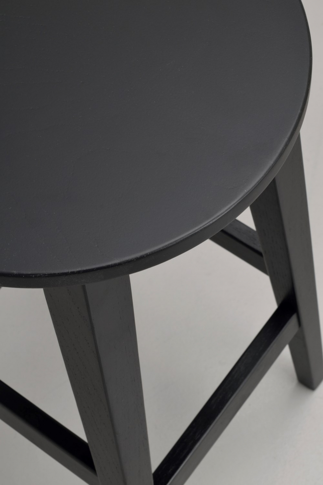 Tabouret de bar 'Austin' - Noir