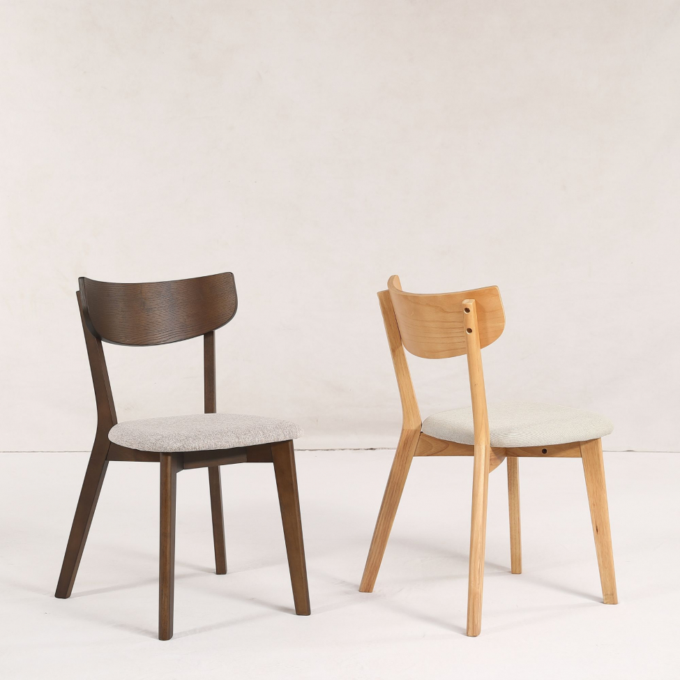 Chaise 'Saba '- Noyer