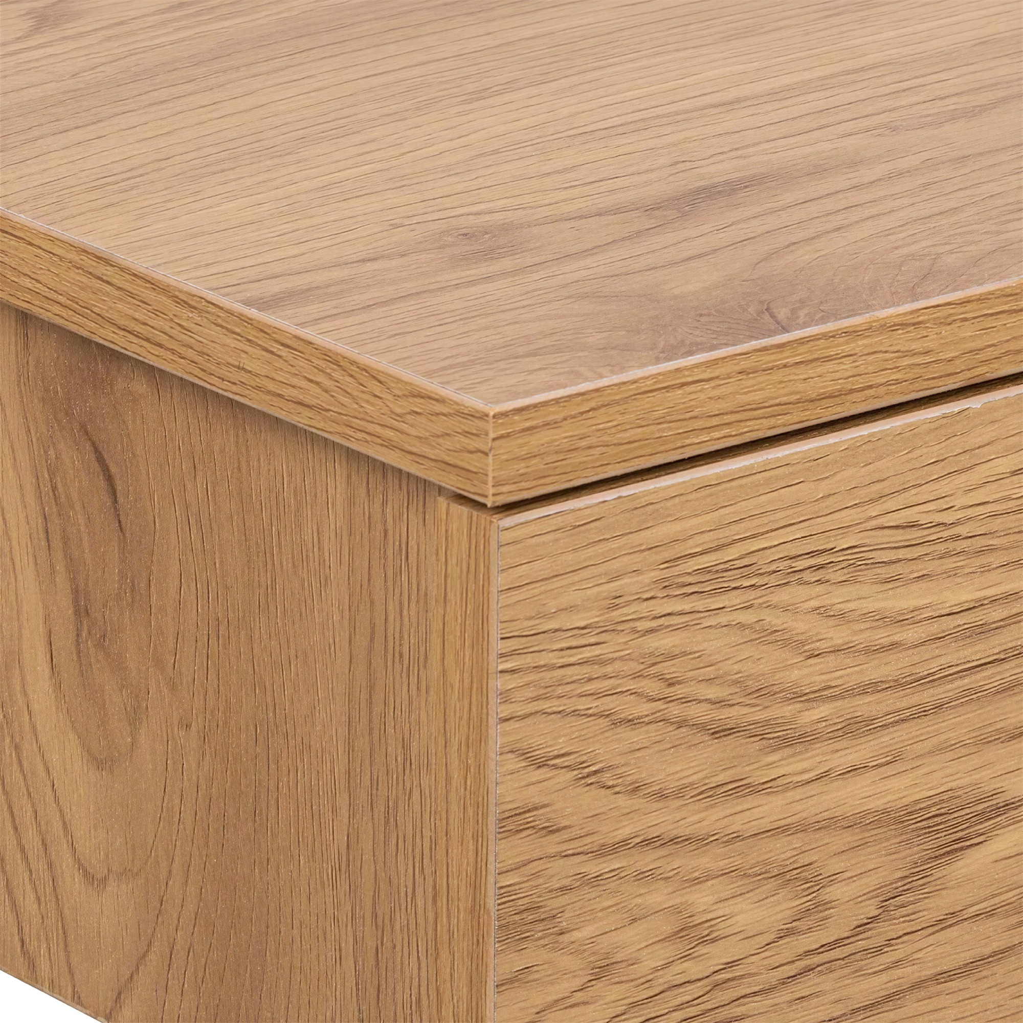 Table de chevet 'Falun' 37 cm - Naturel