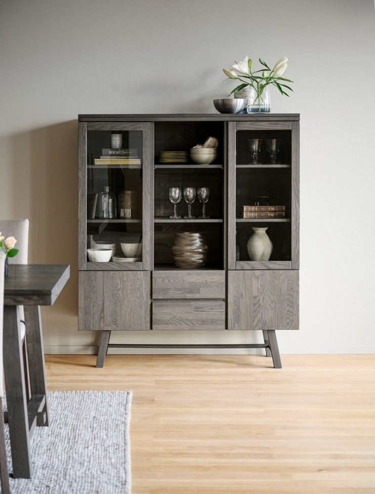 Armoire 'Brooklyn' - Brun/Chêne