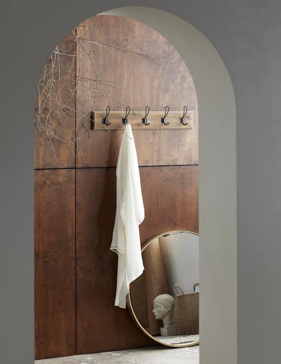 Miroir 'Rond' 80cm - Or