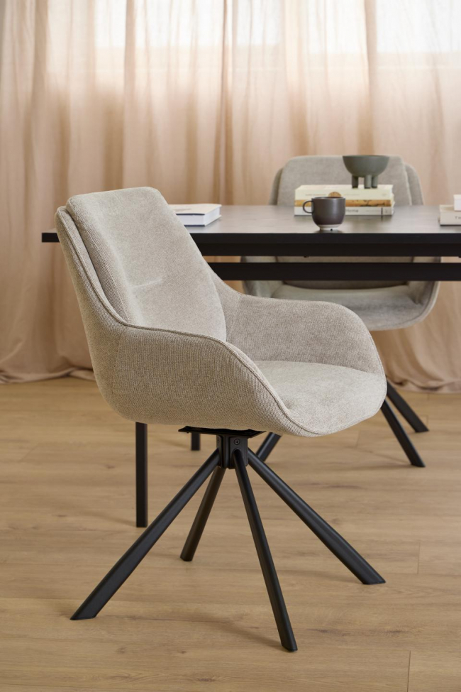 Chaise 'Carrie' - Sable