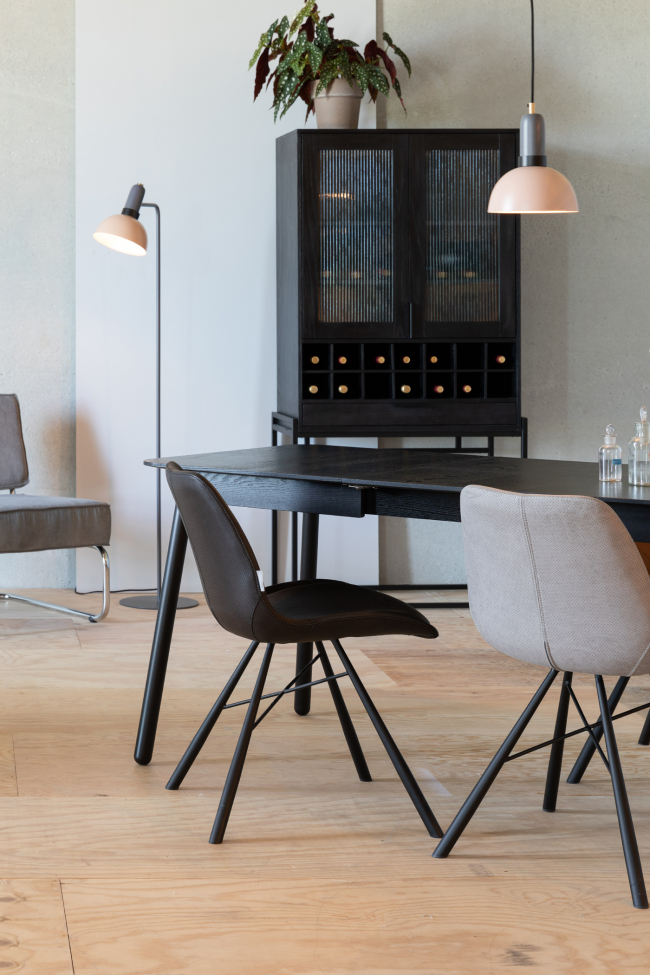 Chaise 'Brent' - Gris