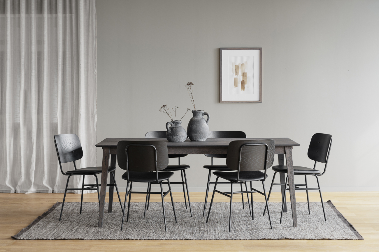 Table à manger 'Filippa' 180x90cm - Brun