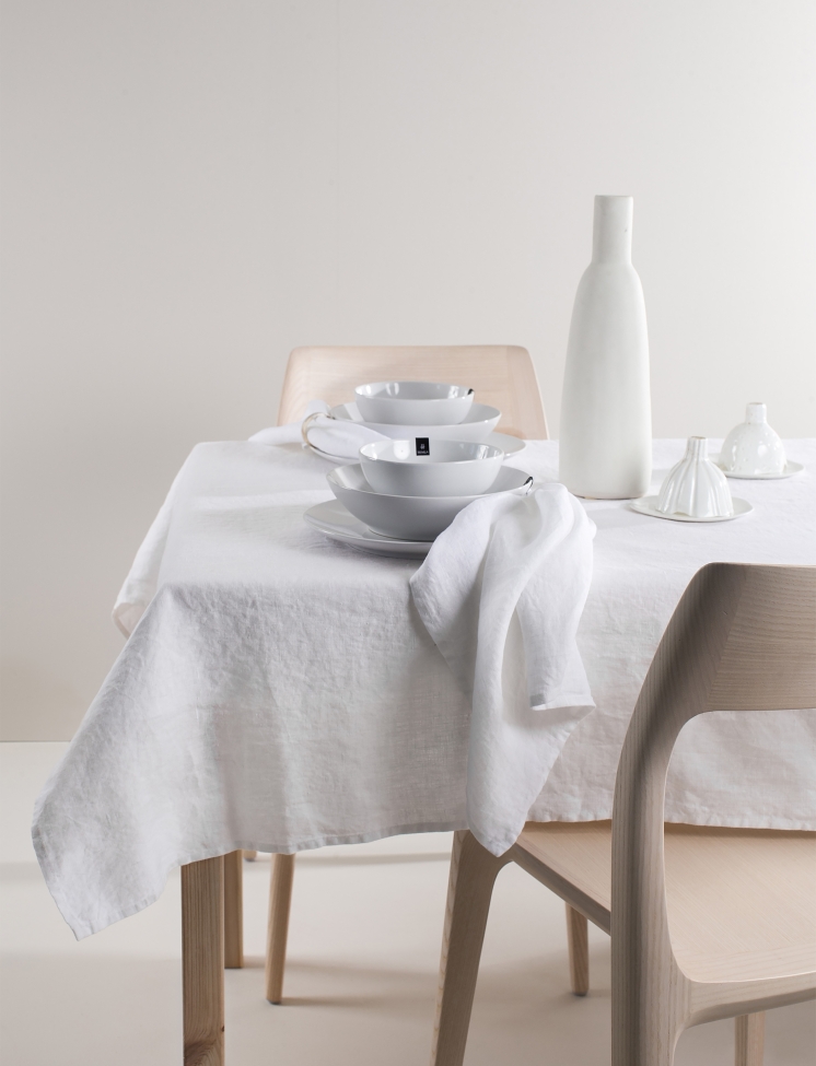 Nappe 'Sunshine' 145x330 - Blanc