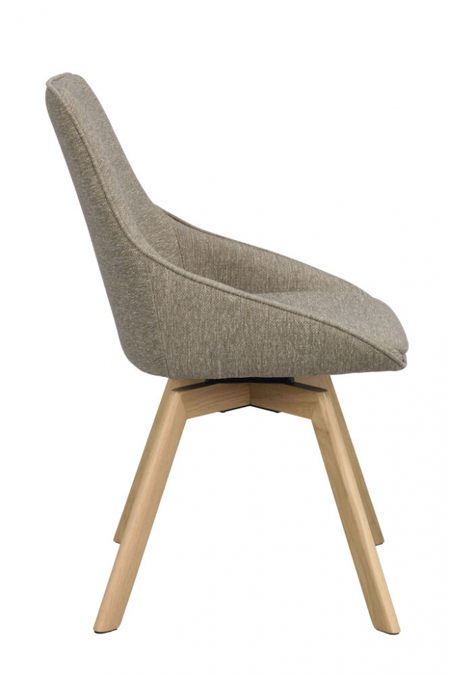 Chaise 'Alison' - Beige foncé