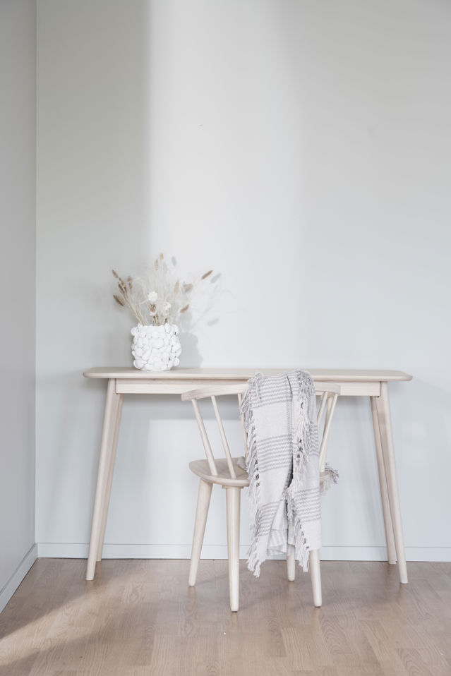 Table d'appoint 'Yumi' 120x40cm - Chêne blanchi