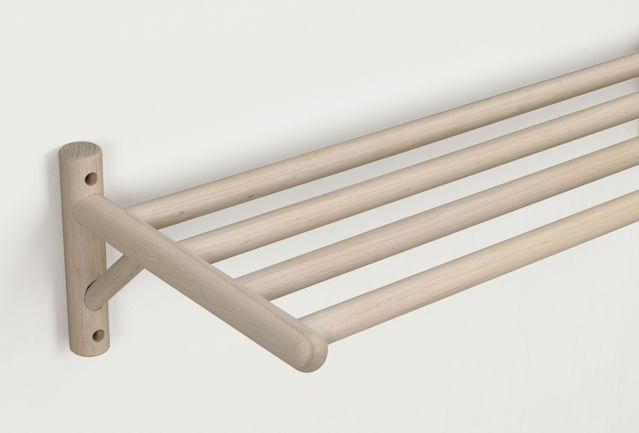 Rangement à chaussures 'Milford' - Blanchi