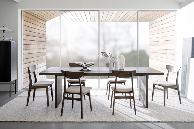 Chaise 'Rodham' - Brun/Beige