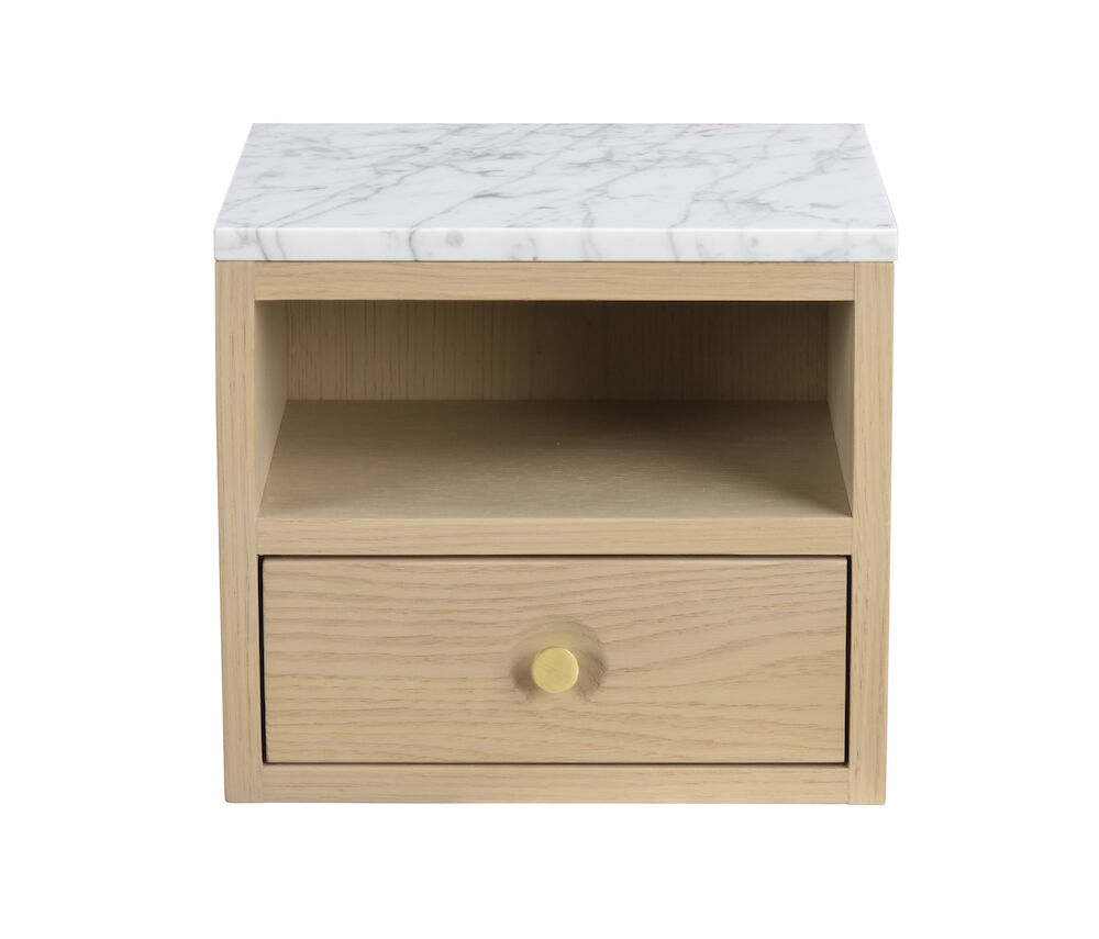 Table de chevet 'Whitmore' - Chêne clair