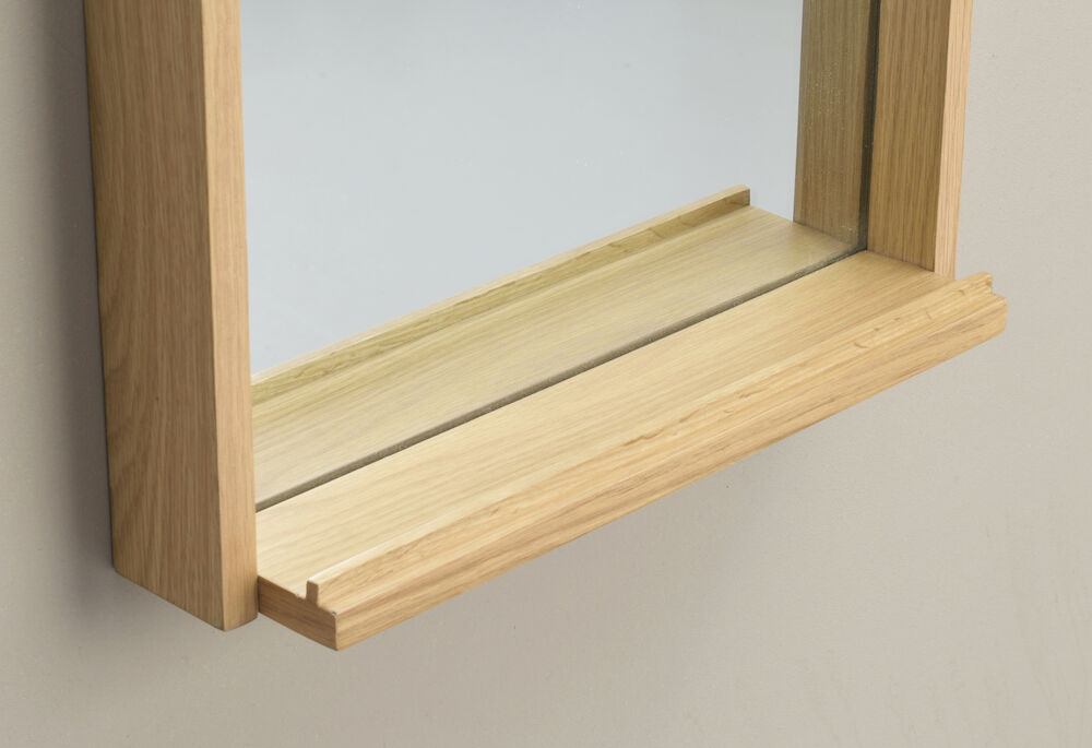 Miroir 'Hillmond' 60x40cm - Chêne