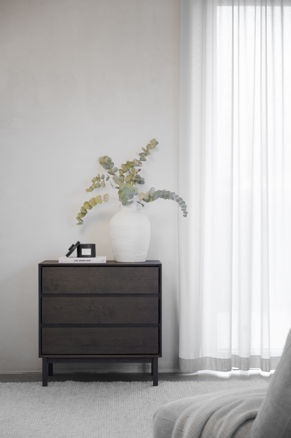 Commode 'Mackay' 3T intermédiaire - Brun