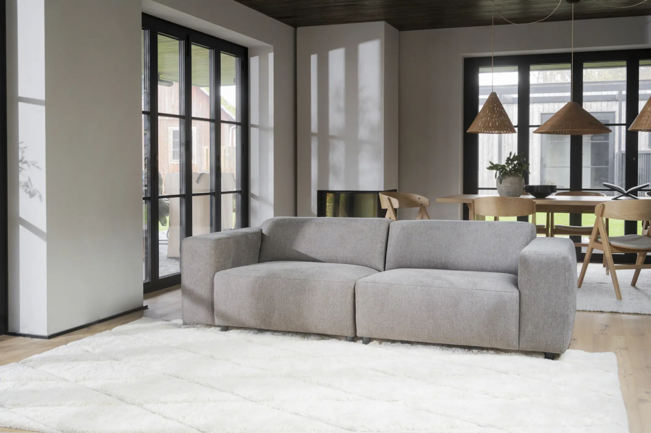Canapé 3 places 'Willard' - Beige