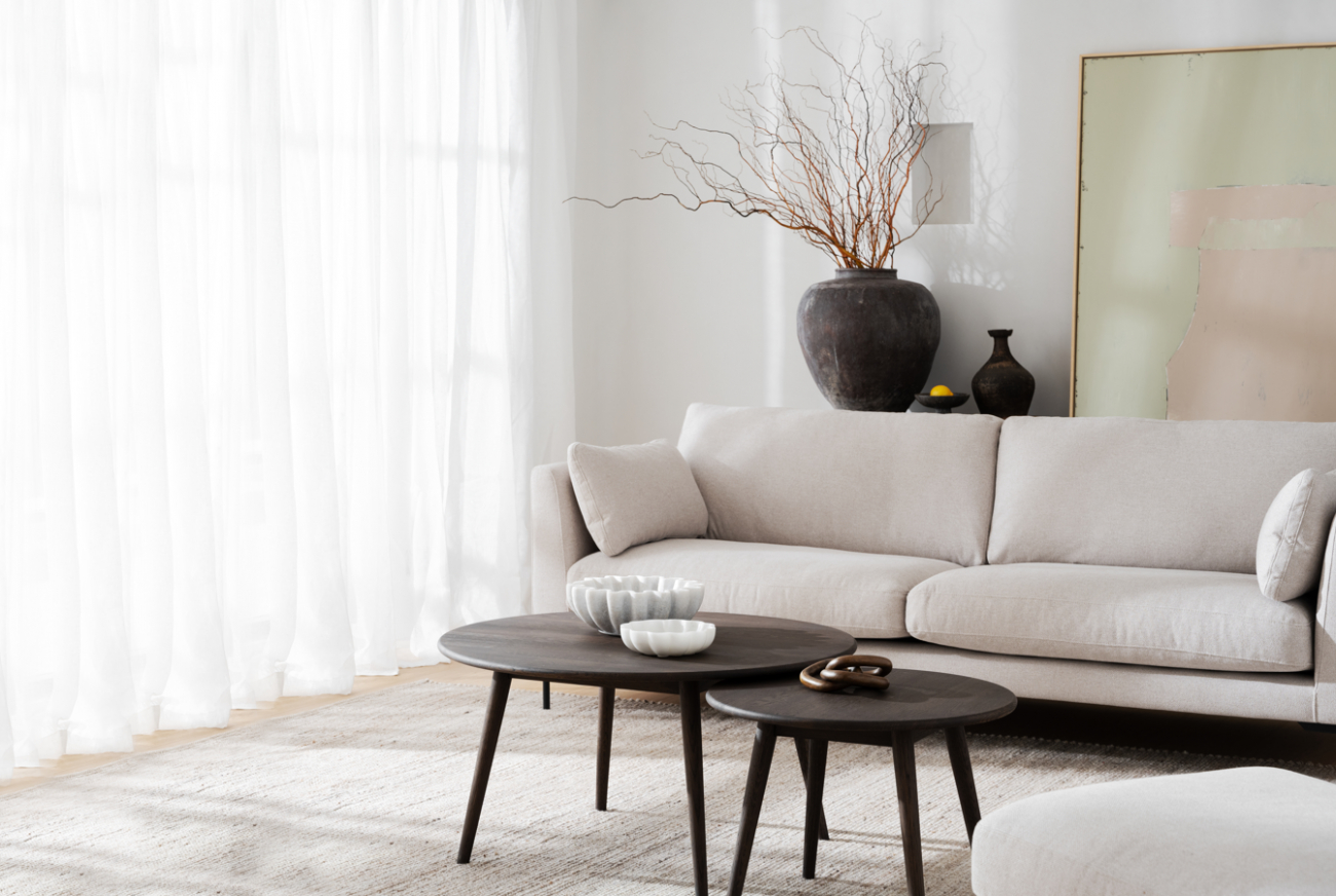 Table basse 'Tompkins' ronde Ø60 - Chêne