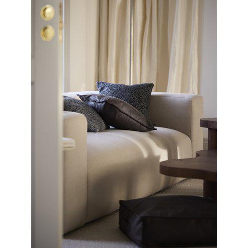 Housse de coussin 'Lycke' 45x45 - Noir