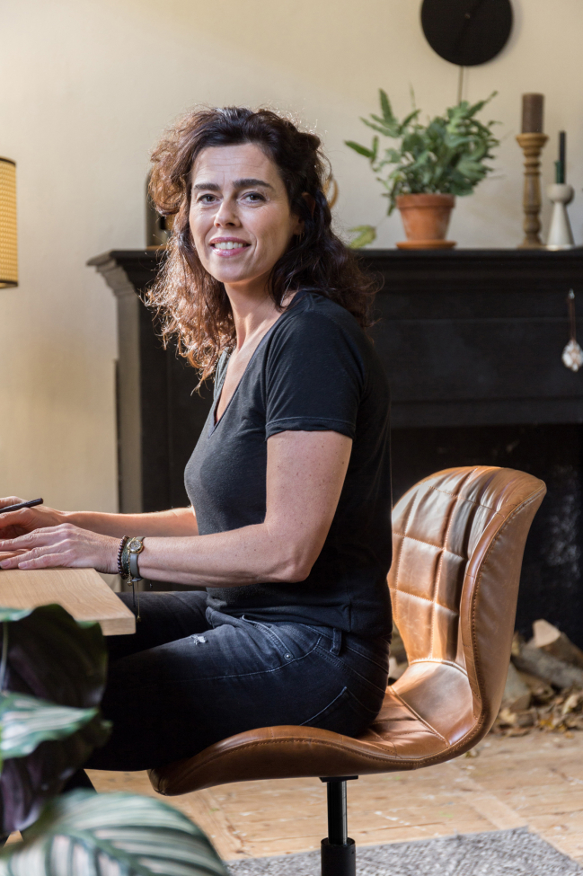 Chaise de bureau 'Omg LL' - Brun