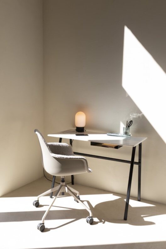 Chaise de bureau 'Kuip' - Blanc