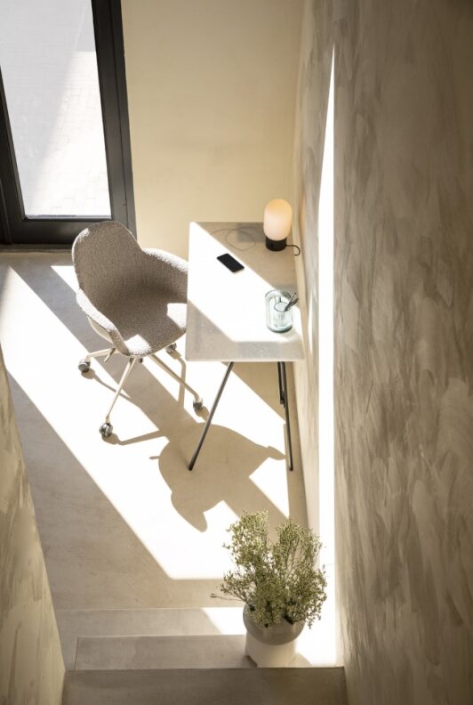 Chaise de bureau 'Kuip' - Gris