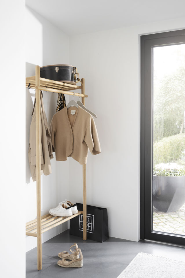 Porte-vêtements 'Milford' - Chêne