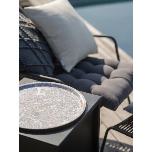 Plateau 'Aran' 38cm - Beige