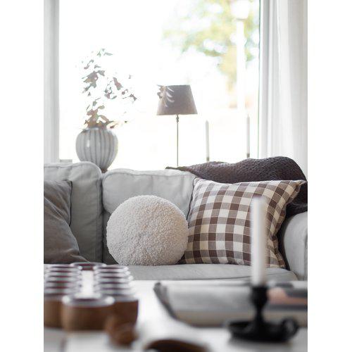 Housse de coussin 'Mary' 45x45 - Brun