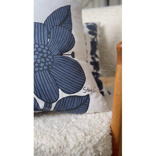 Housse de coussin 'AsterXL' 45x45 - Bleu
