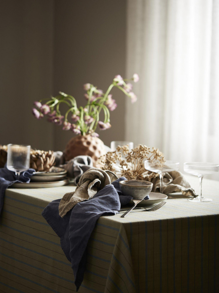 Nappe 'Astrid' 140x280 - Vert