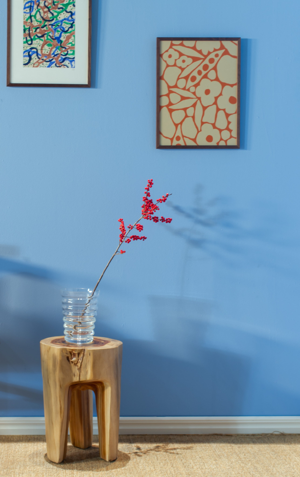 Tabouret 'Rose Teak' - Naturel