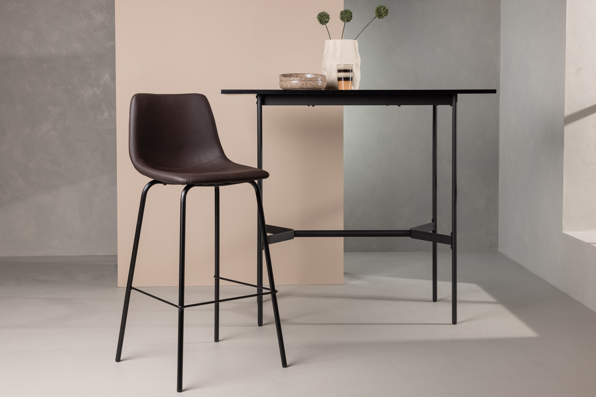 Tabouret de bar 'Gullfoss' - Marron