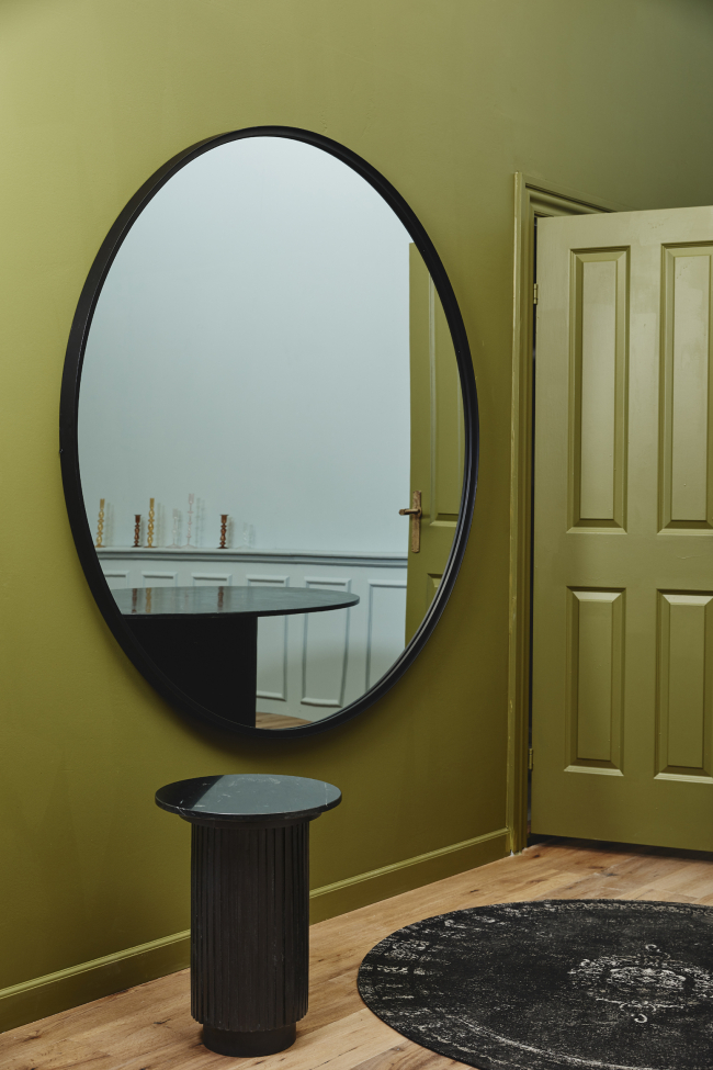 Miroir 'Asio' - Noir