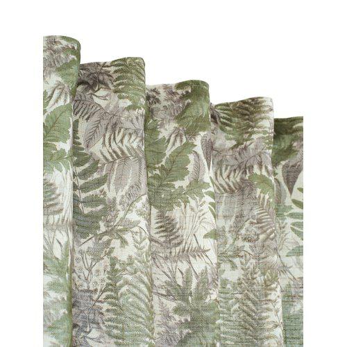 Rideau 'Tilly' 2-pack 135x270 - Vert