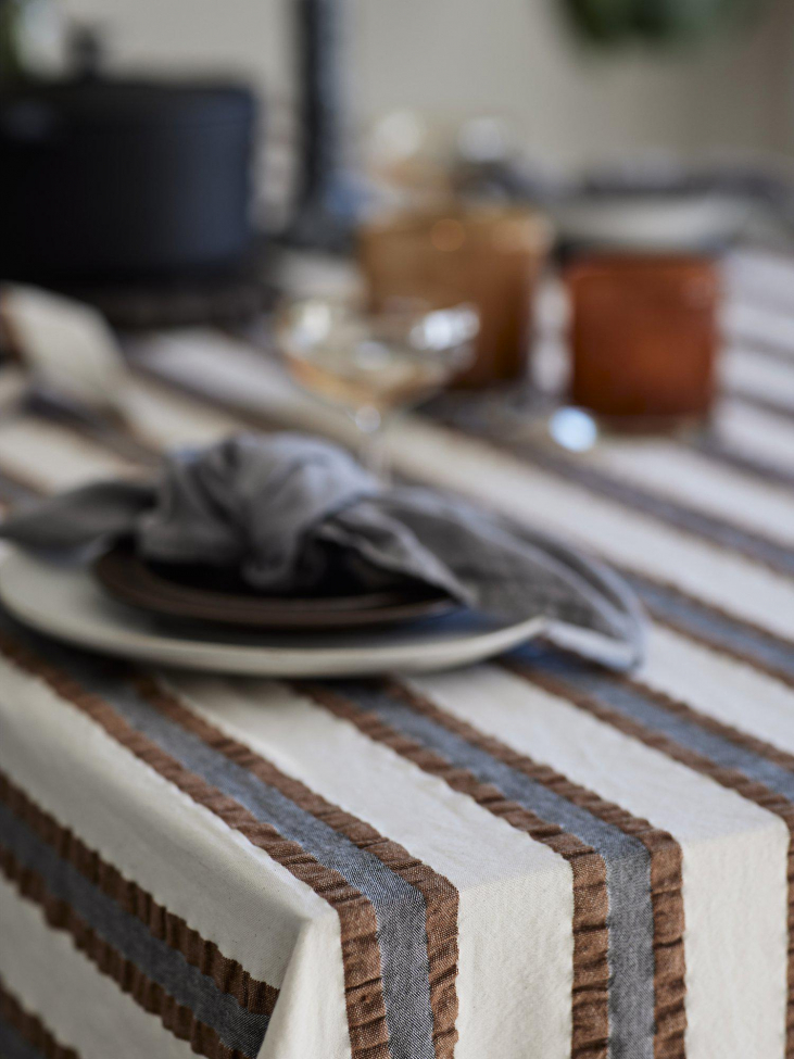 Nappe 'Lollo' 145x280 - Brun