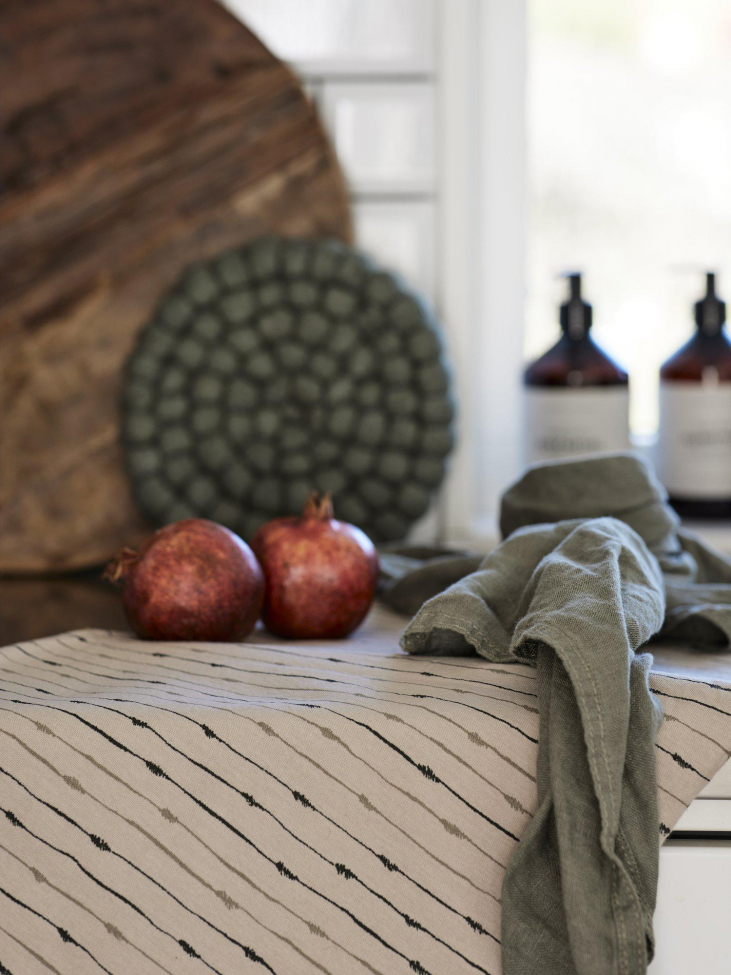 Nappe 'Unni' 145x280 - Vert