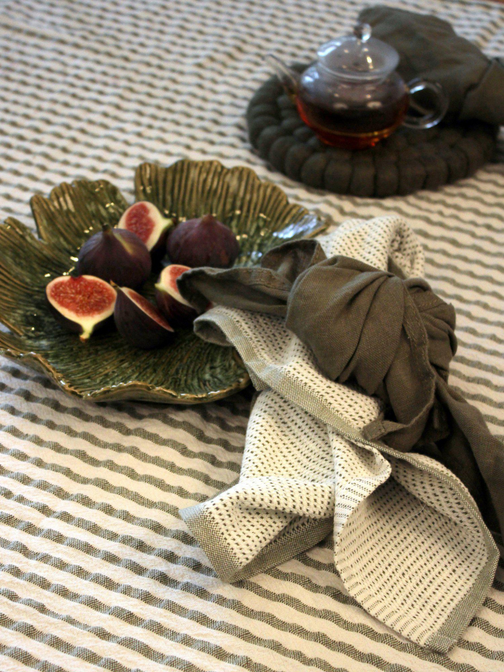 Nappe 'Agata' 145x280cm - Vert