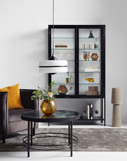 Vitrine 'Nanda' - Noir