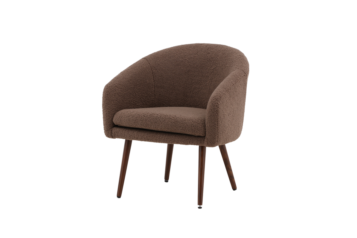 Fauteuil 'Vännes' - Marron